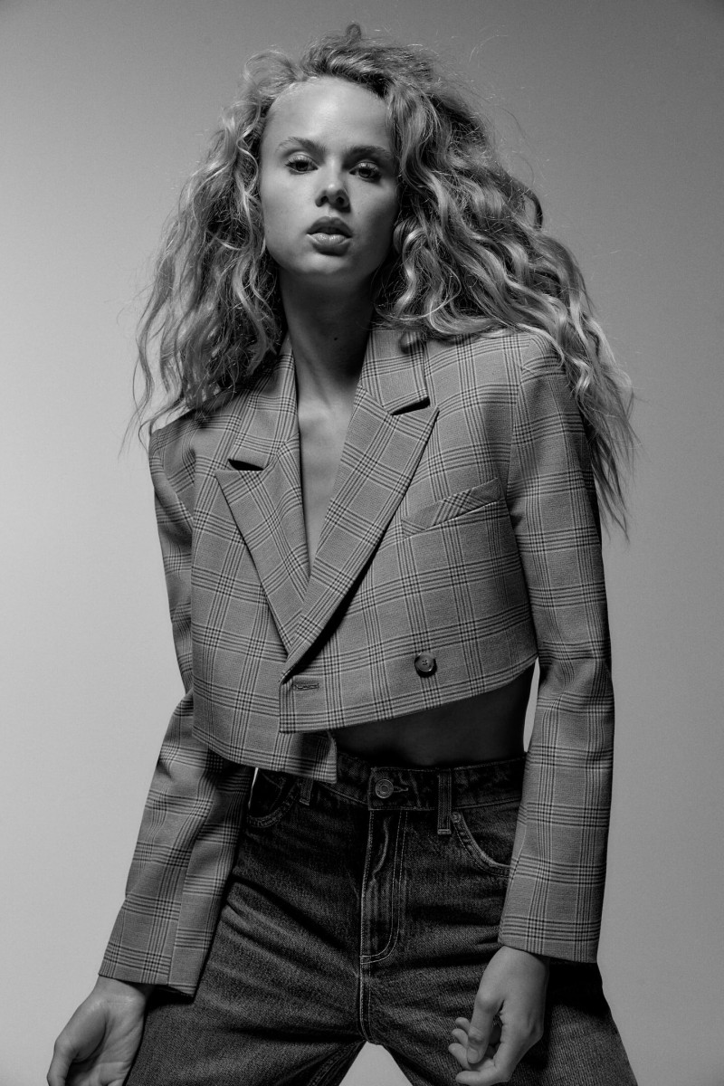 Olivia Vinten featured in  the Zara catalogue for Spring 2022