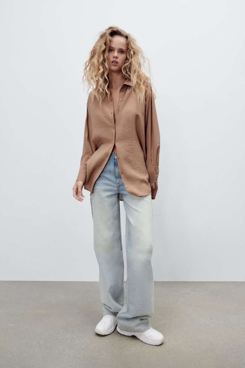 Olivia Vinten featured in  the Zara catalogue for Spring 2022
