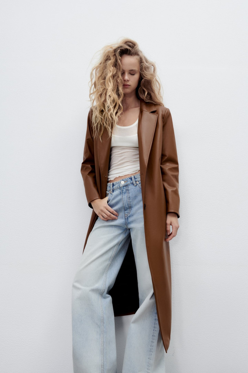 Olivia Vinten featured in  the Zara catalogue for Spring 2022