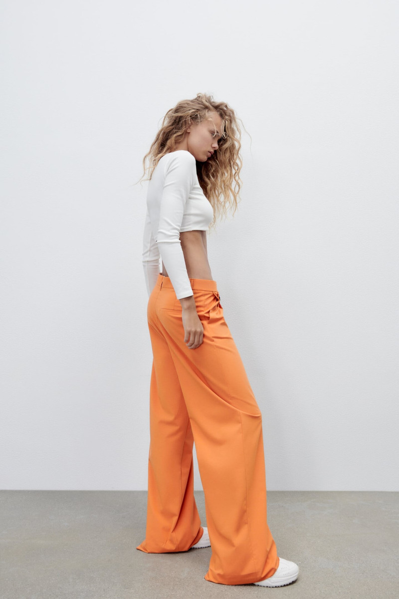 Olivia Vinten featured in  the Zara catalogue for Spring 2022