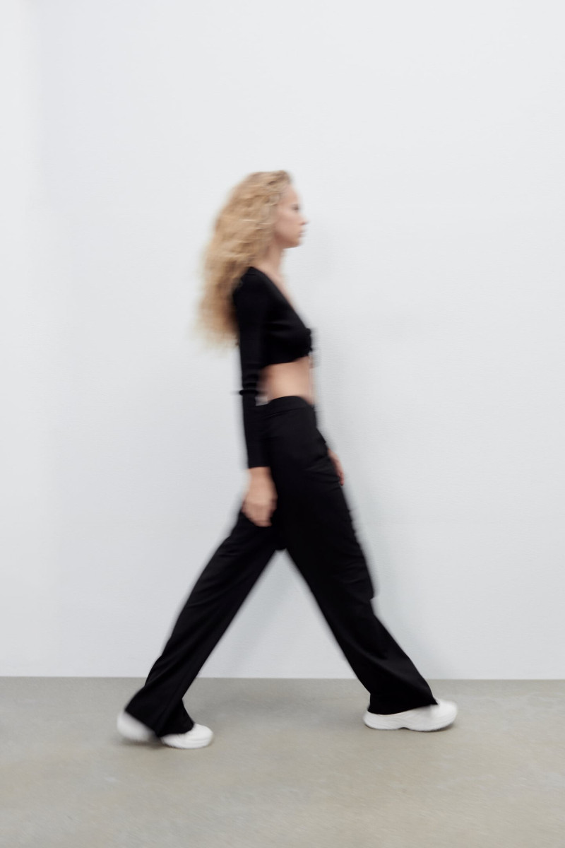 Olivia Vinten featured in  the Zara catalogue for Spring 2022