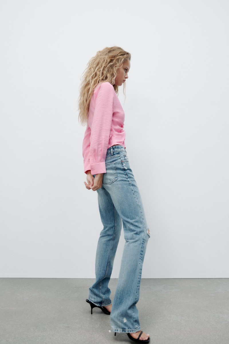 Olivia Vinten featured in  the Zara catalogue for Spring 2022