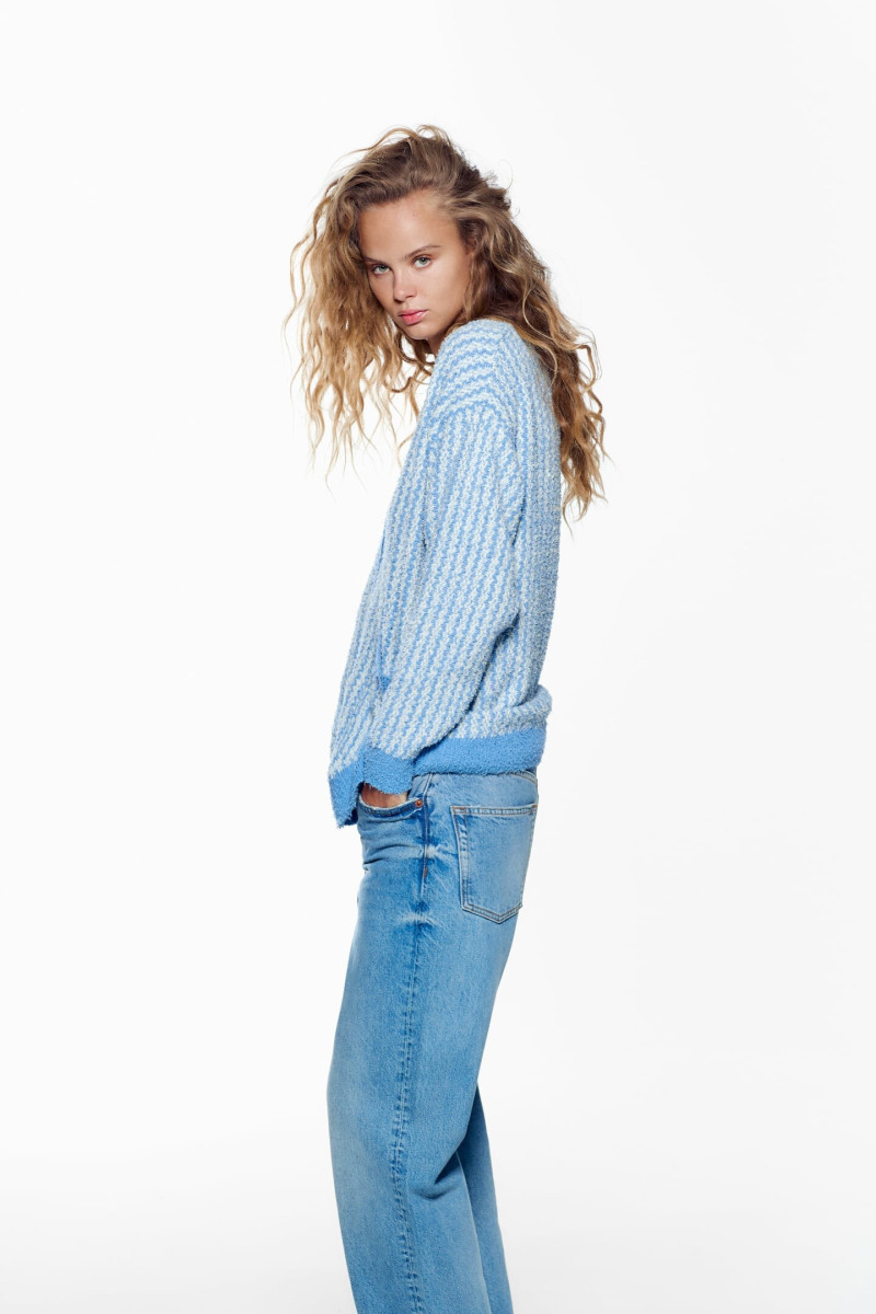 Olivia Vinten featured in  the Zara catalogue for Spring 2022