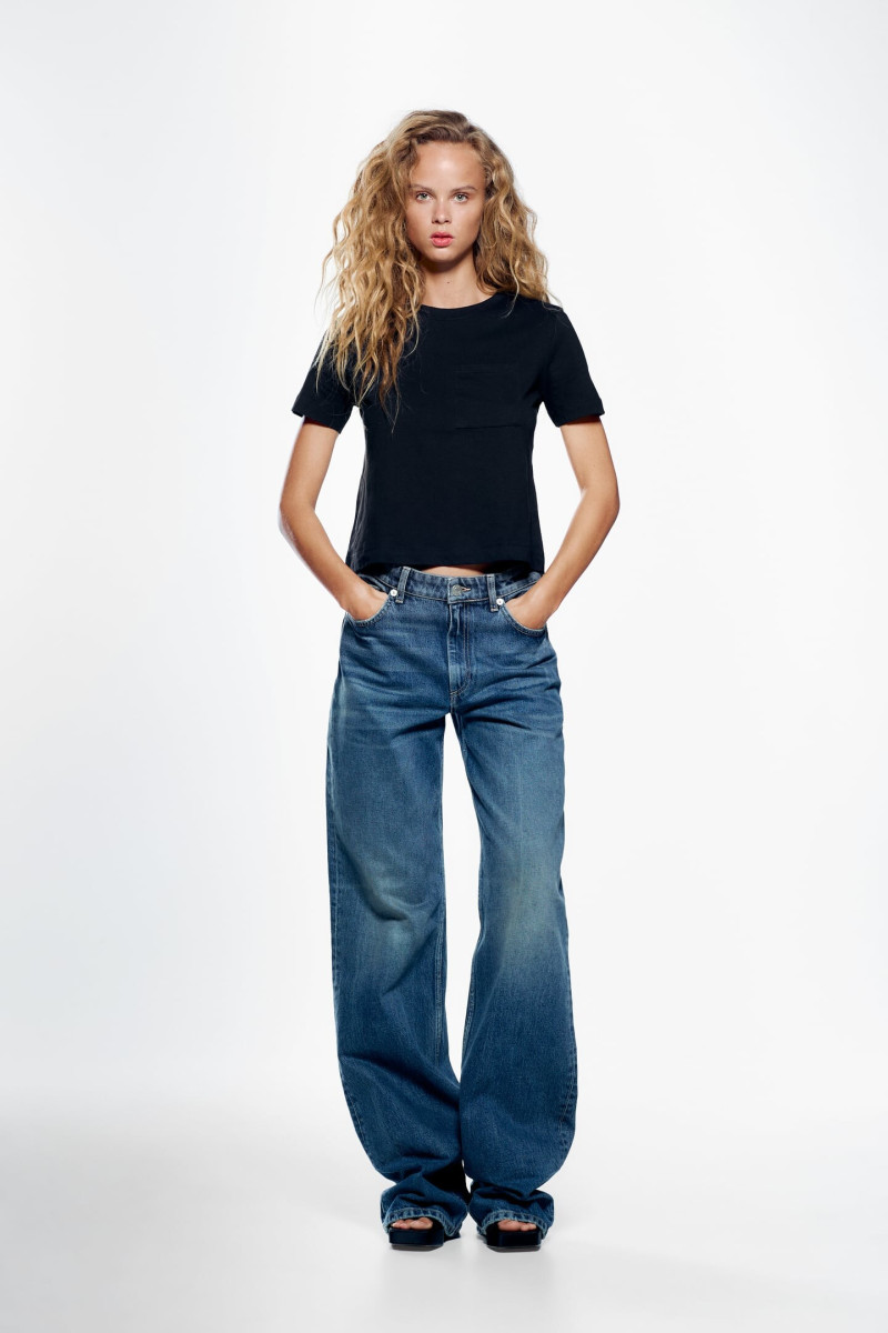 Olivia Vinten featured in  the Zara catalogue for Spring 2022