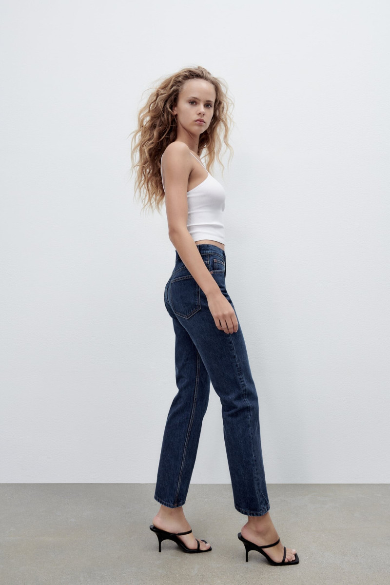 Olivia Vinten featured in  the Zara catalogue for Spring 2022