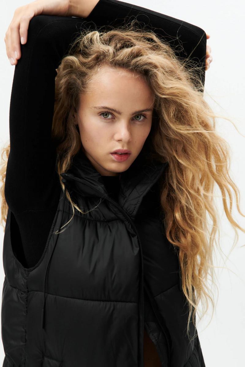 Olivia Vinten featured in  the Zara catalogue for Winter 2021