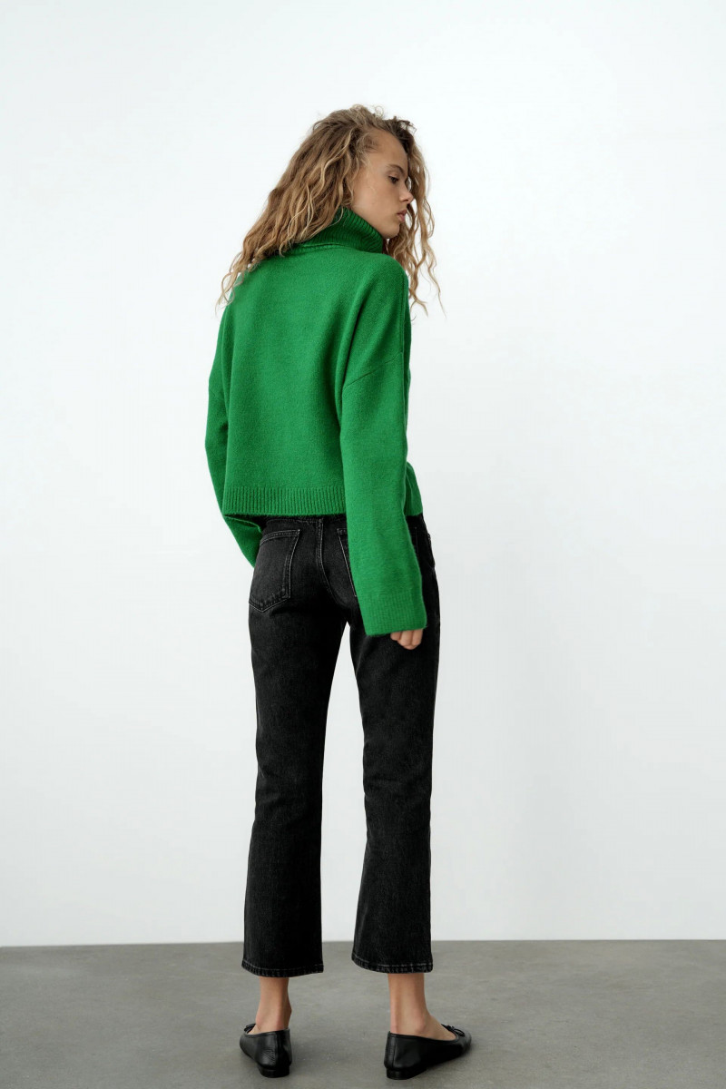 Olivia Vinten featured in  the Zara catalogue for Winter 2021