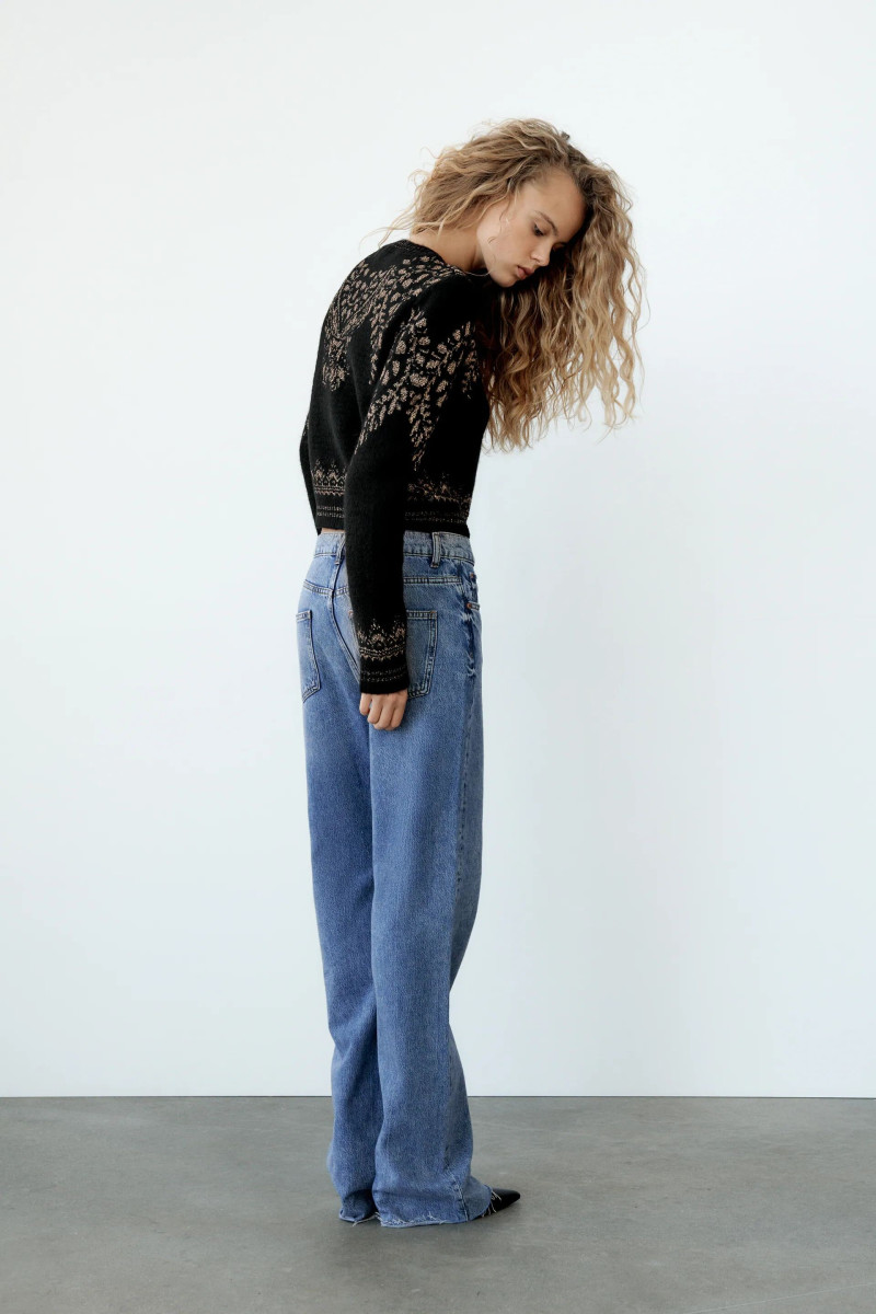 Olivia Vinten featured in  the Zara catalogue for Winter 2021