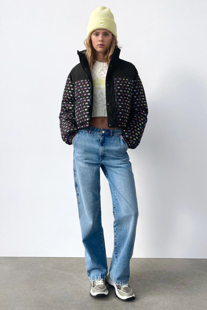 Olivia Vinten featured in  the Zara catalogue for Winter 2021