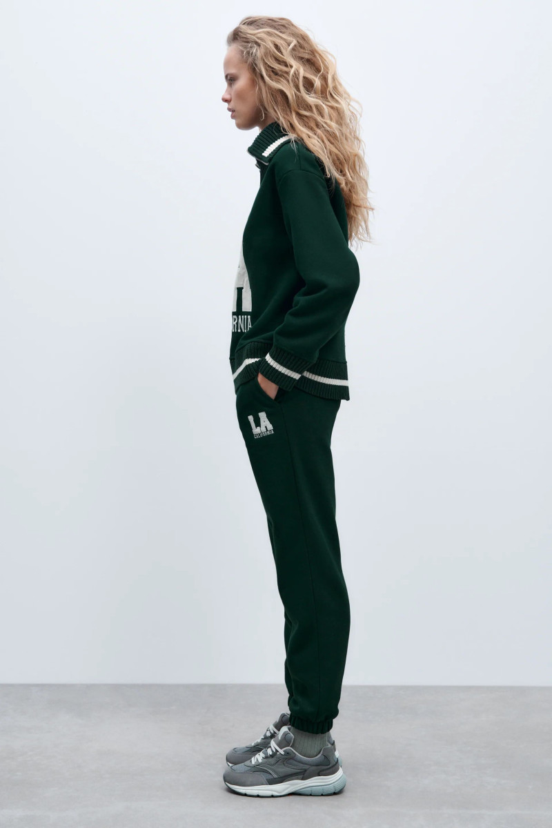 Olivia Vinten featured in  the Zara catalogue for Winter 2021