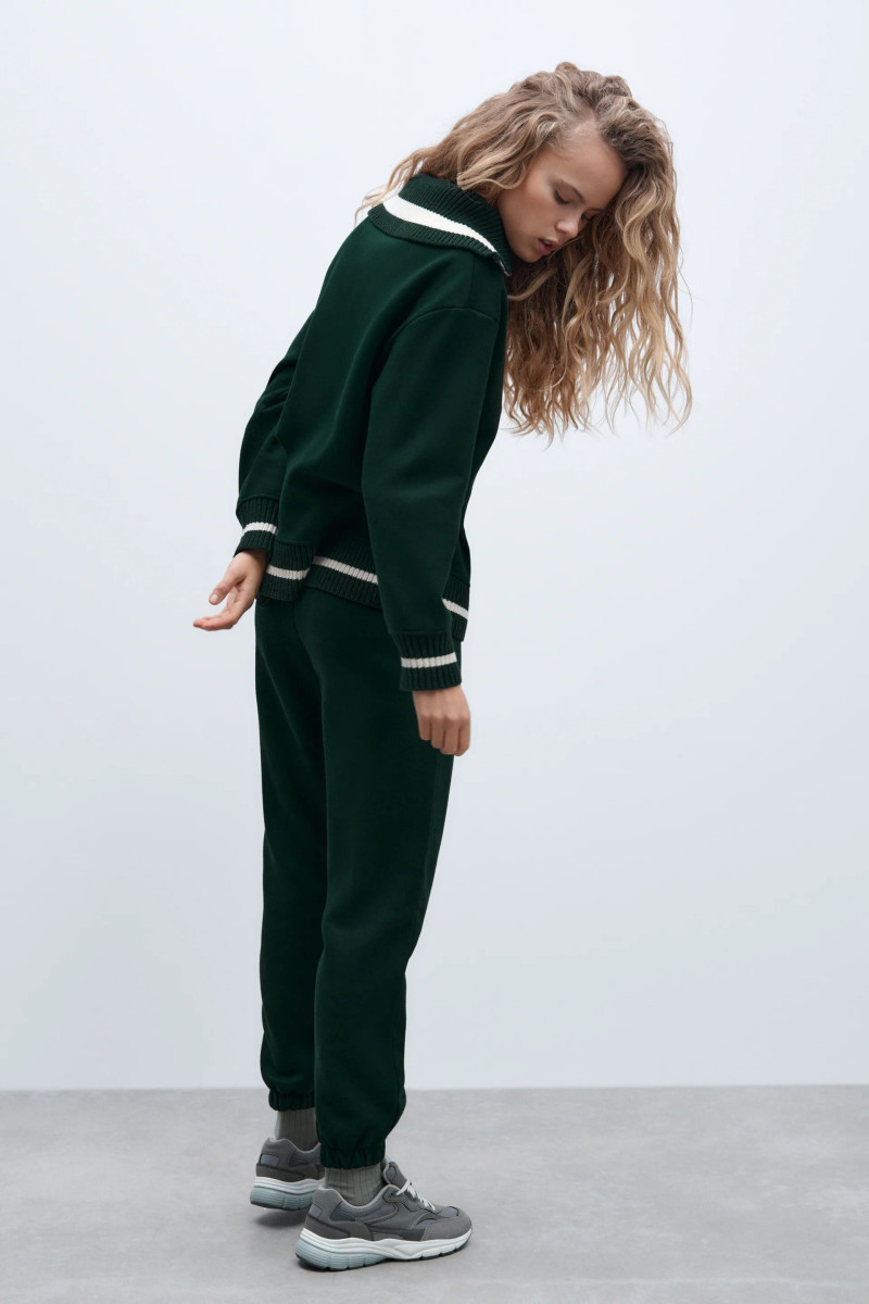 Olivia Vinten featured in  the Zara catalogue for Winter 2021