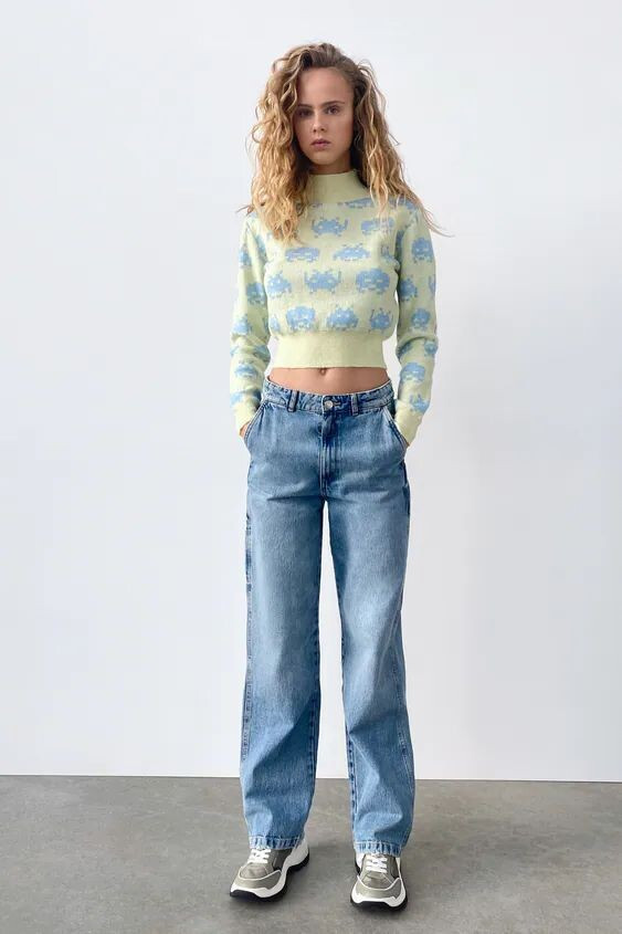 Olivia Vinten featured in  the Zara catalogue for Winter 2021