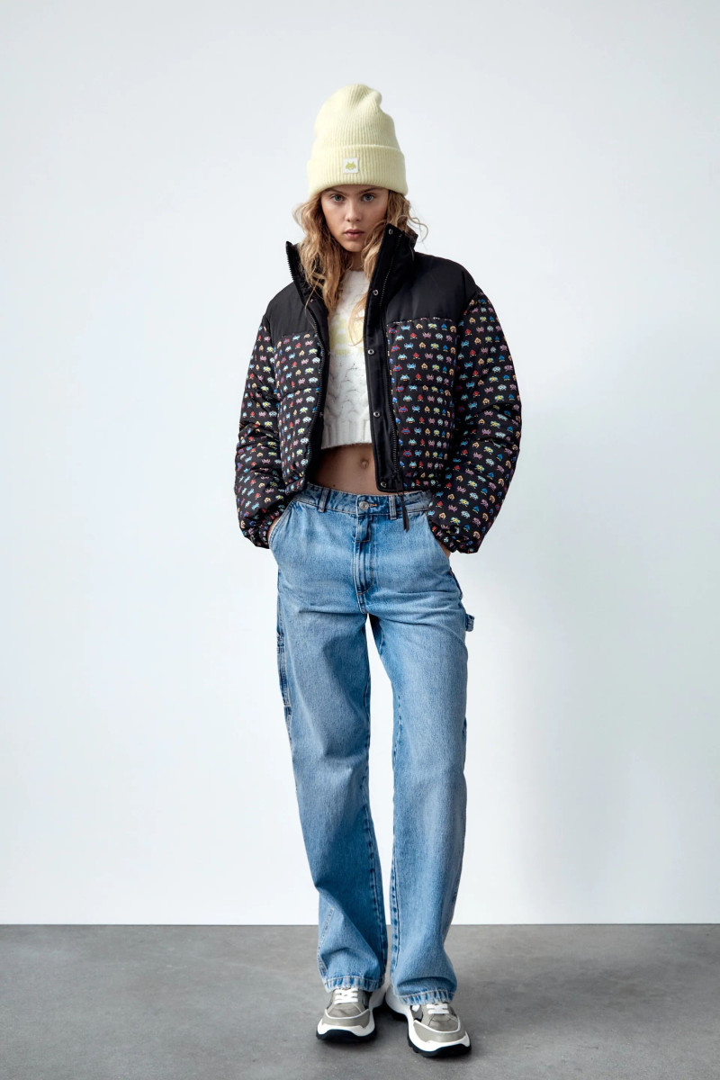 Olivia Vinten featured in  the Zara catalogue for Winter 2021