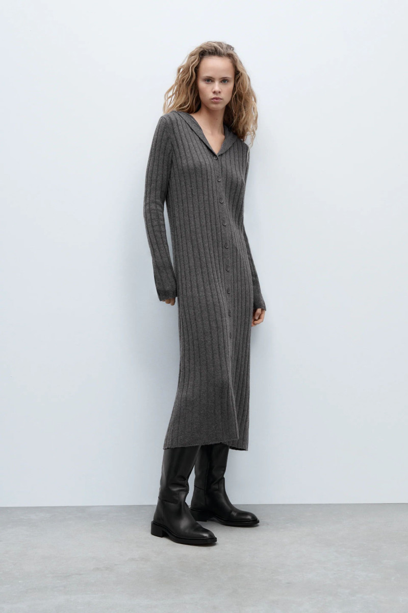 Olivia Vinten featured in  the Zara catalogue for Winter 2021