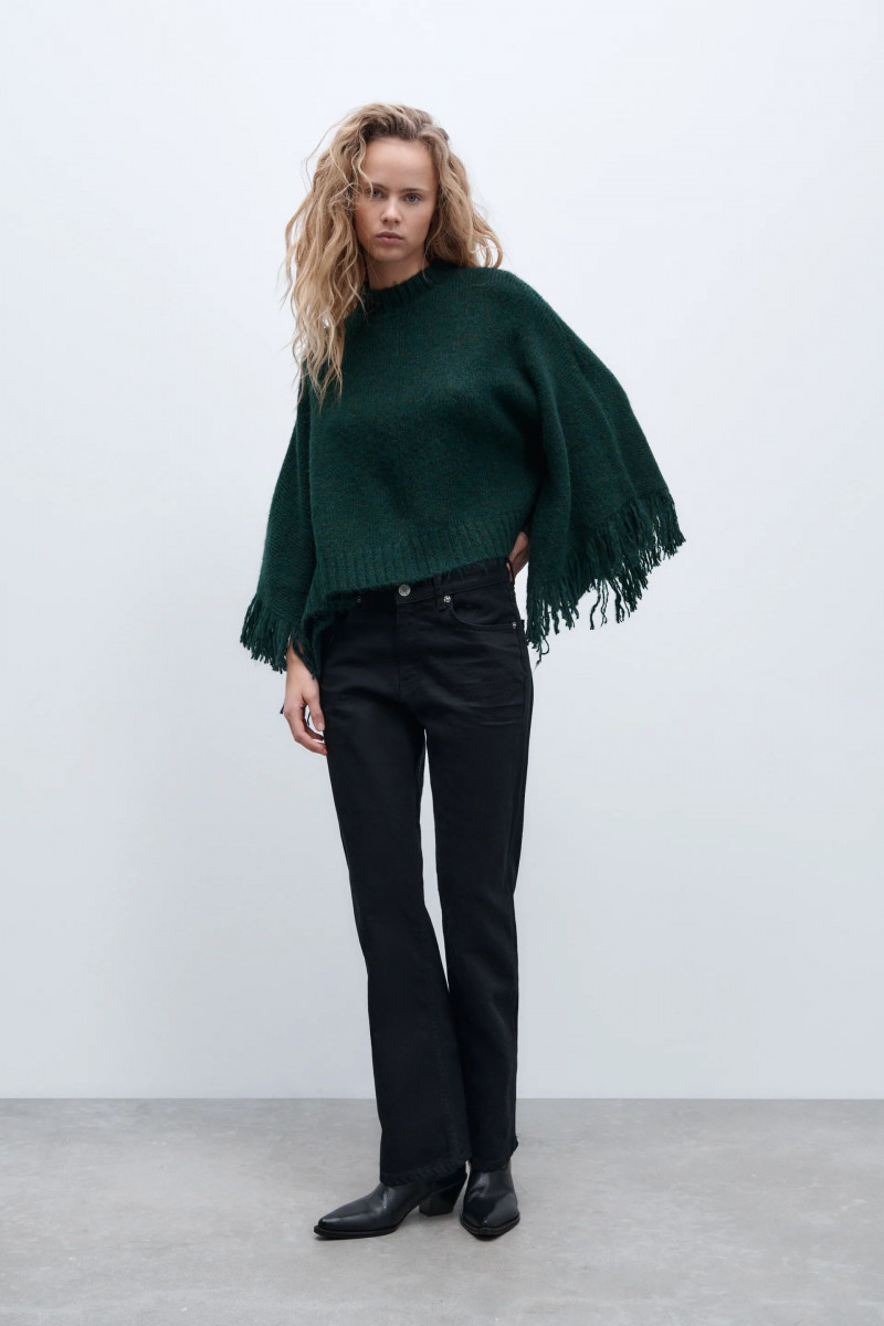 Olivia Vinten featured in  the Zara catalogue for Winter 2021