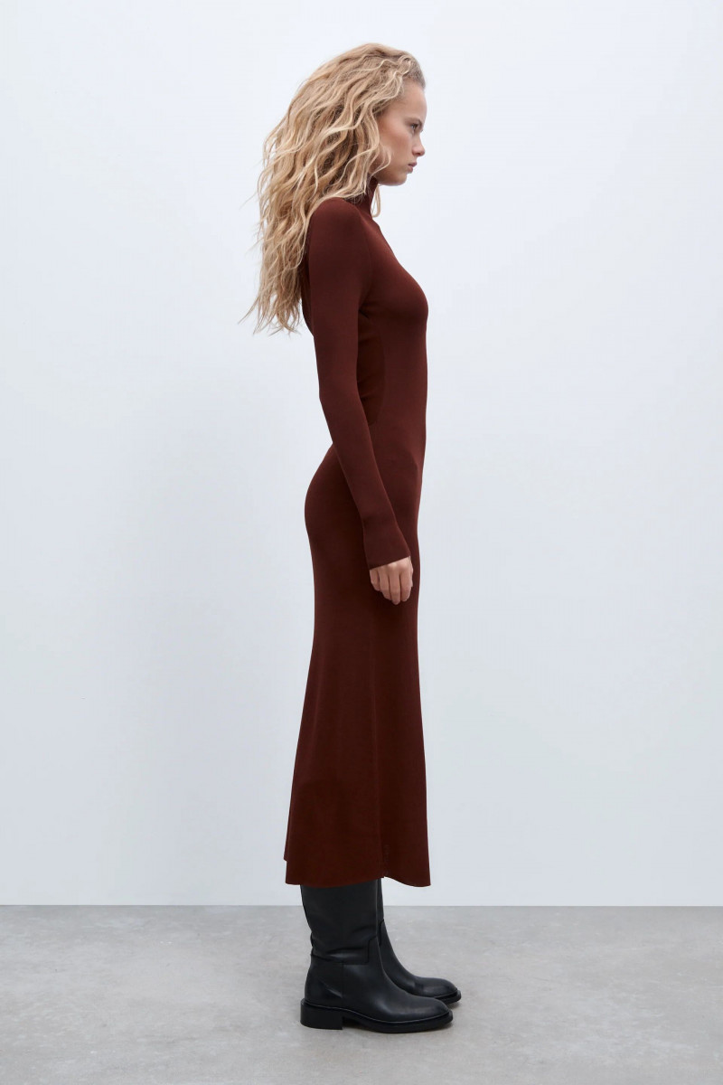 Olivia Vinten featured in  the Zara catalogue for Winter 2021