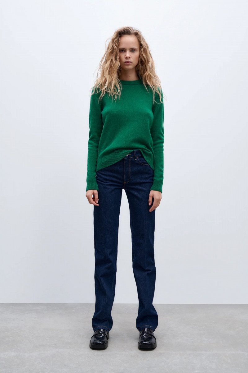 Olivia Vinten featured in  the Zara catalogue for Winter 2021