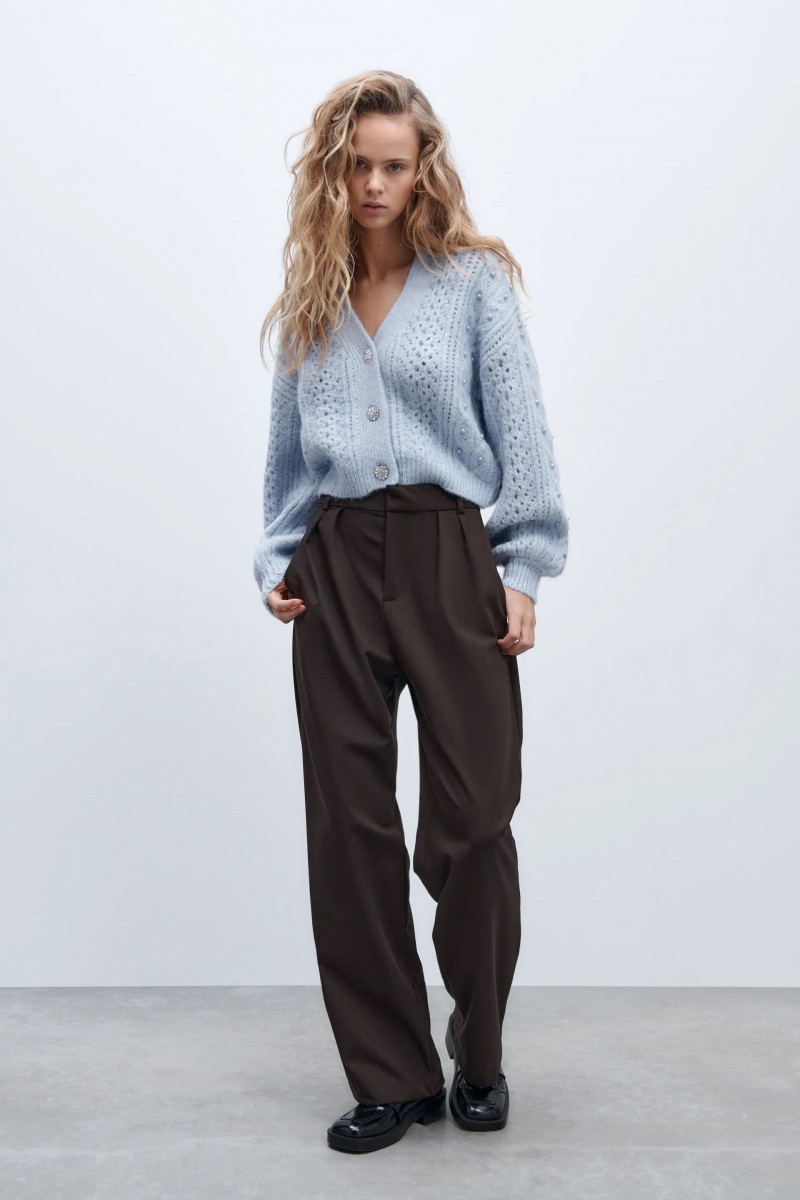 Olivia Vinten featured in  the Zara catalogue for Winter 2021