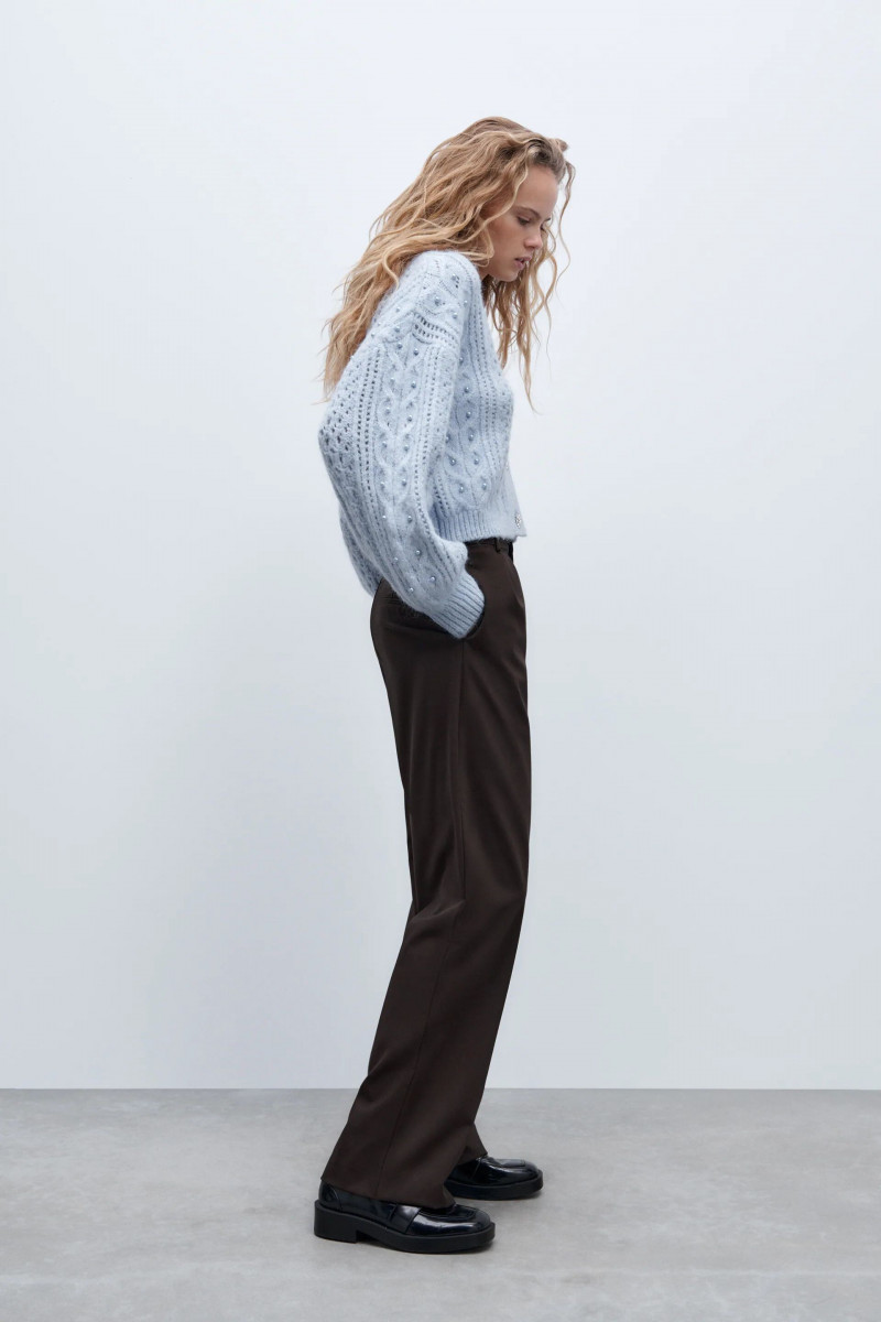 Olivia Vinten featured in  the Zara catalogue for Winter 2021