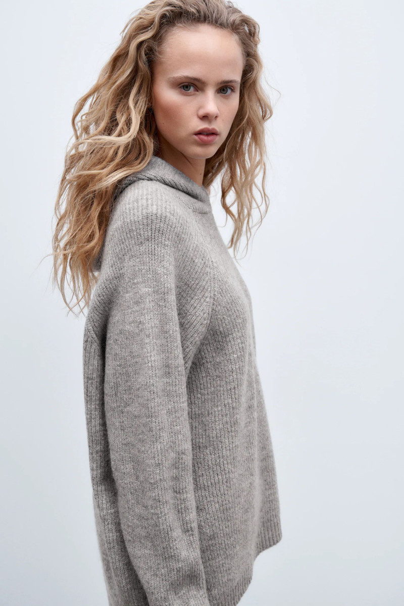 Olivia Vinten featured in  the Zara catalogue for Winter 2021