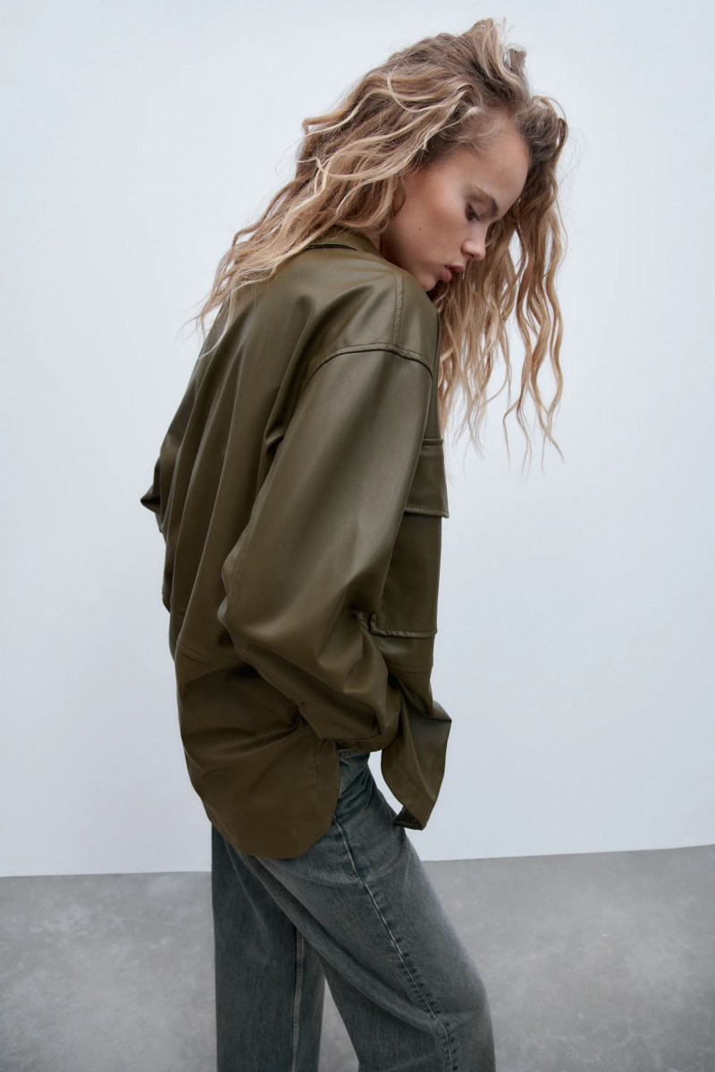 Olivia Vinten featured in  the Zara catalogue for Winter 2021