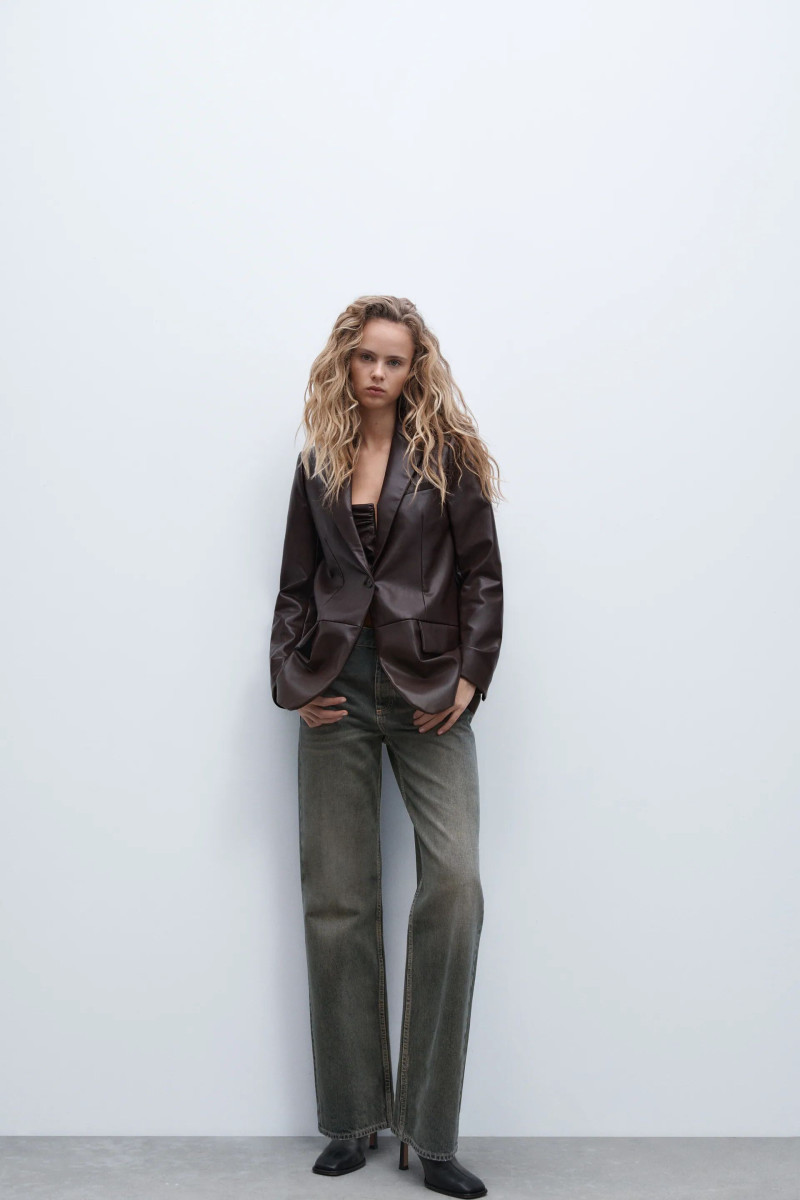 Olivia Vinten featured in  the Zara catalogue for Winter 2021