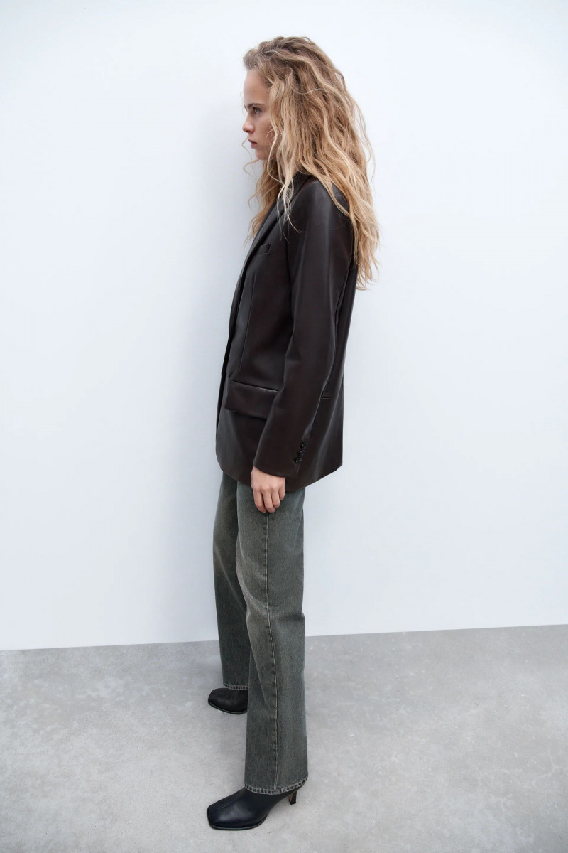 Olivia Vinten featured in  the Zara catalogue for Winter 2021