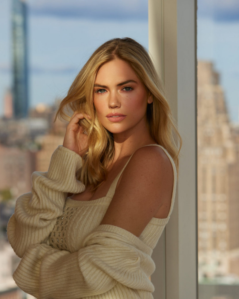 Kate Upton featured in  the Donna Karan New York advertisement for Holiday 2022