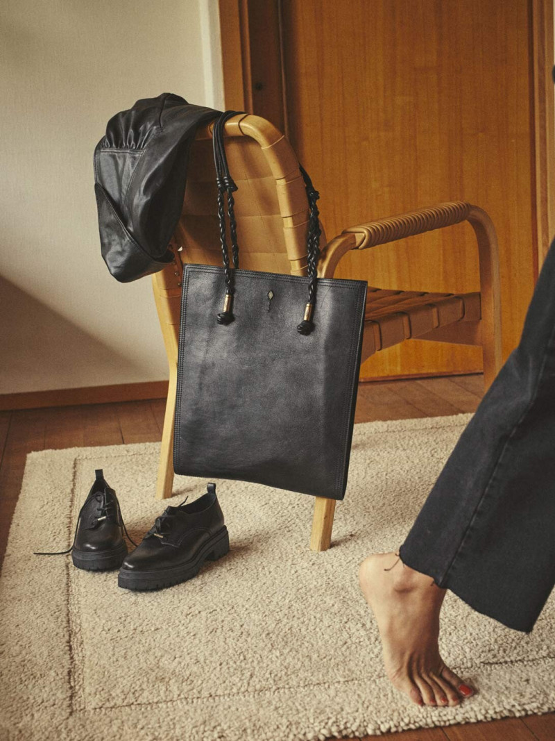 Olivia Vinten featured in  the ba&sh lookbook for Autumn/Winter 2021