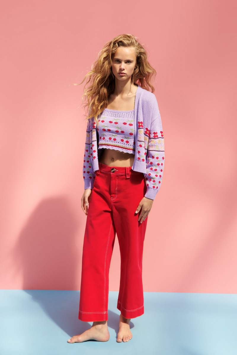 Olivia Vinten featured in  the Zara catalogue for Spring 2021