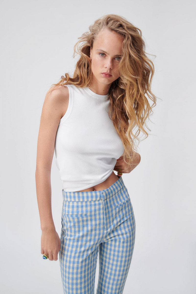 Olivia Vinten featured in  the Zara catalogue for Spring 2021