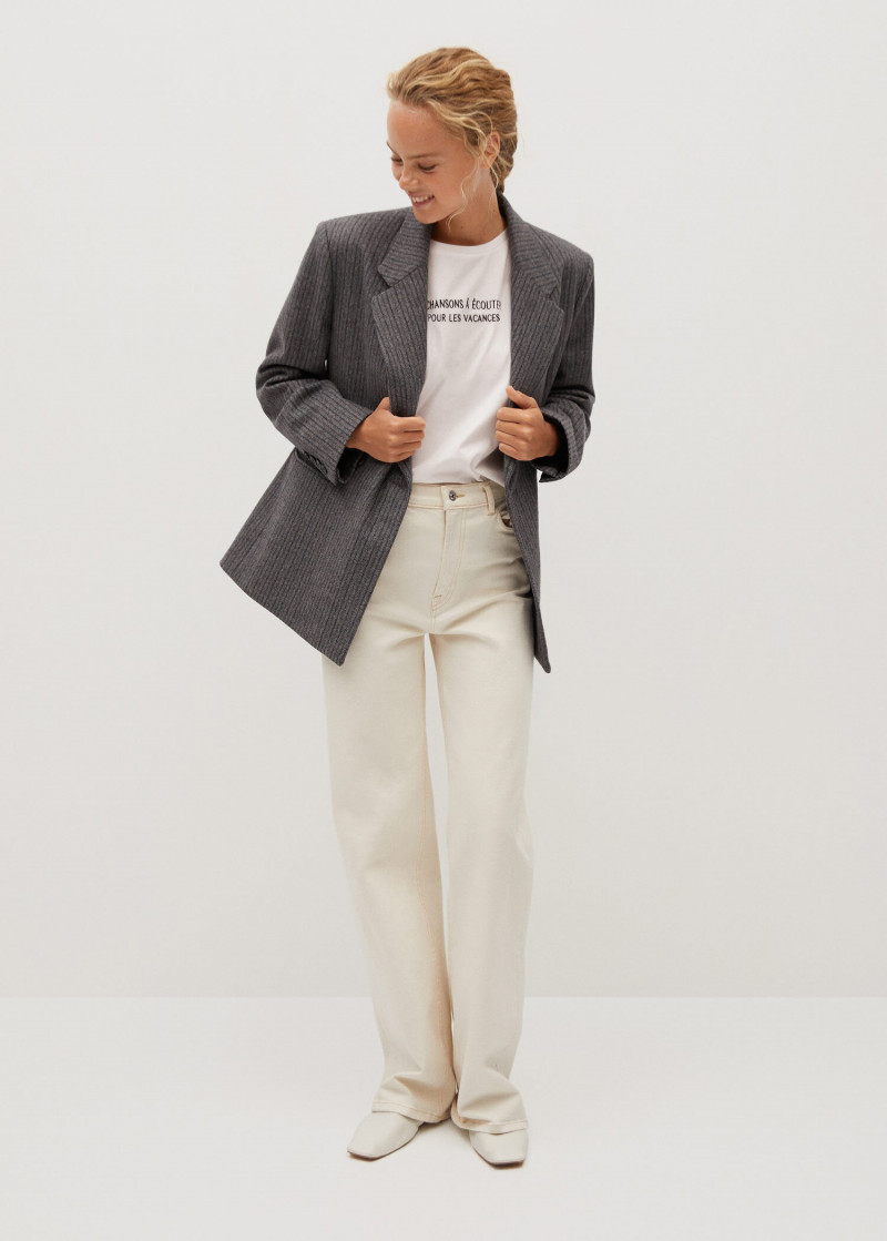 Olivia Vinten featured in  the Mango catalogue for Spring 2020