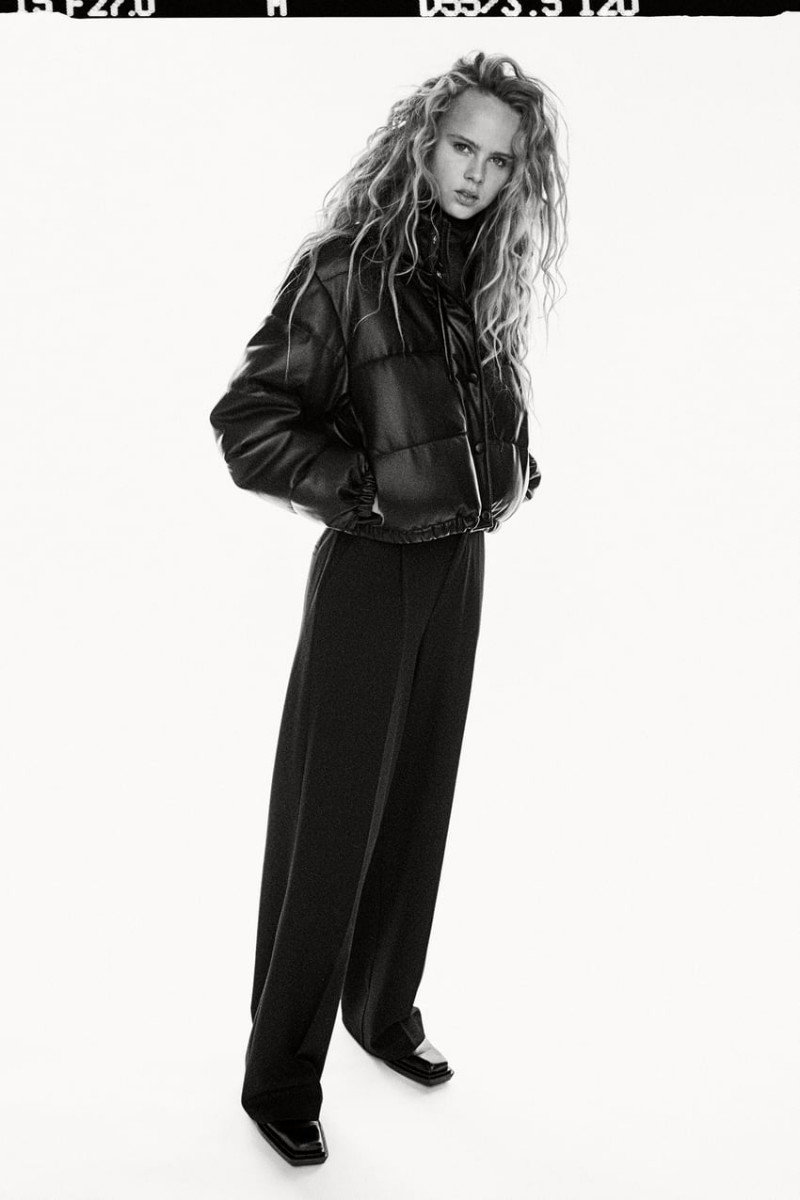 Olivia Vinten featured in  the Zara Denim lookbook for Fall 2020