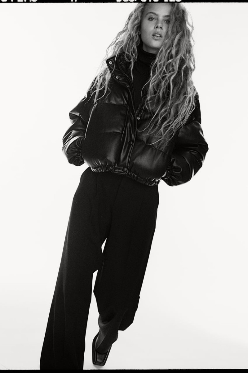 Olivia Vinten featured in  the Zara Denim lookbook for Fall 2020