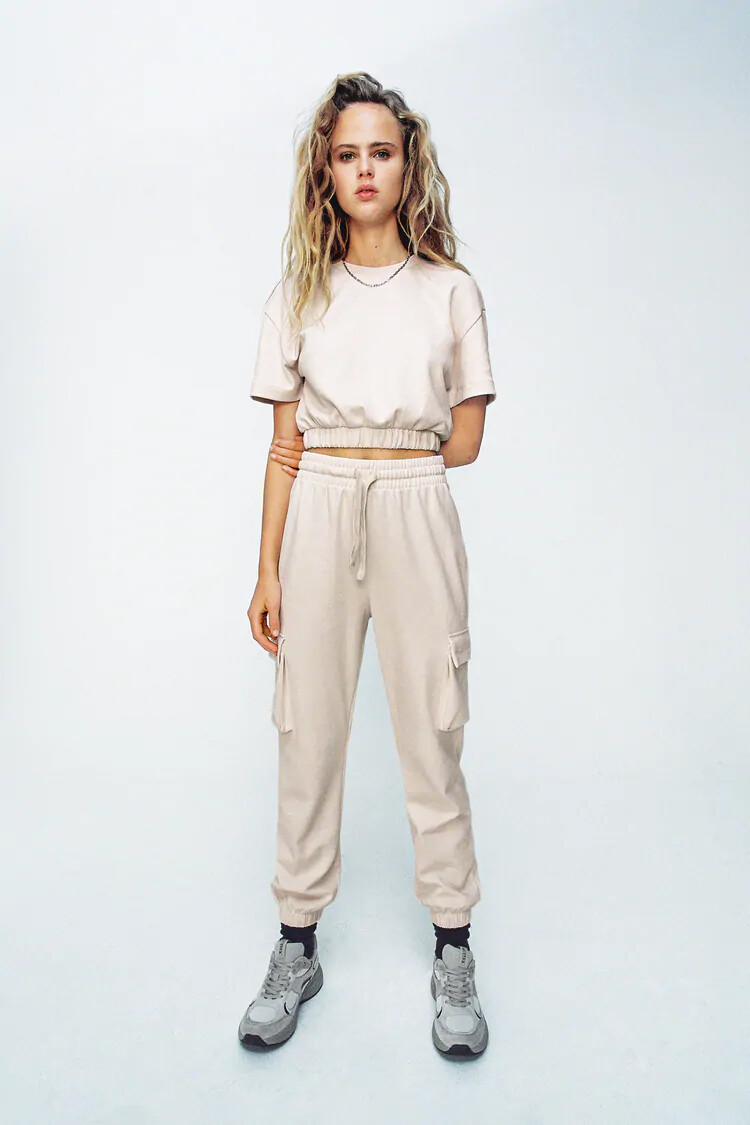 Olivia Vinten featured in  the Zara catalogue for Spring/Summer 2021