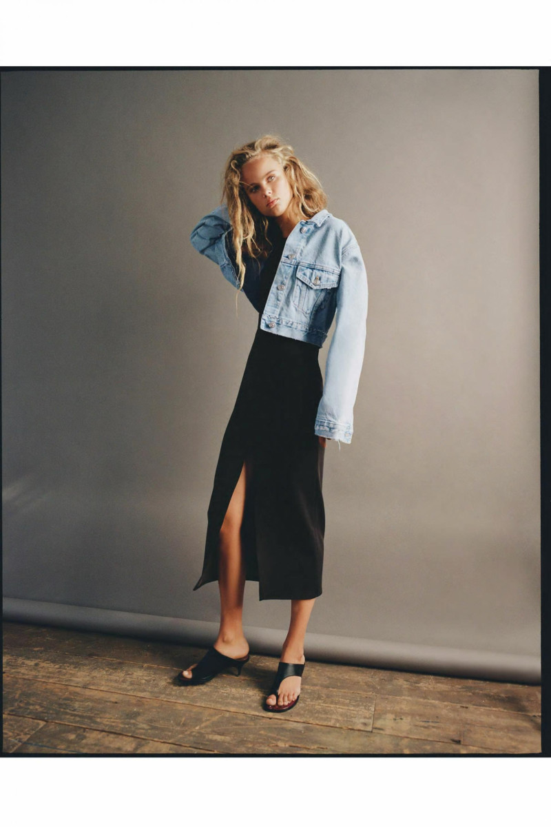 Olivia Vinten featured in  the Zara catalogue for Spring/Summer 2021