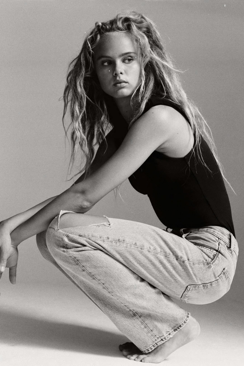 Olivia Vinten featured in  the Zara catalogue for Spring/Summer 2021