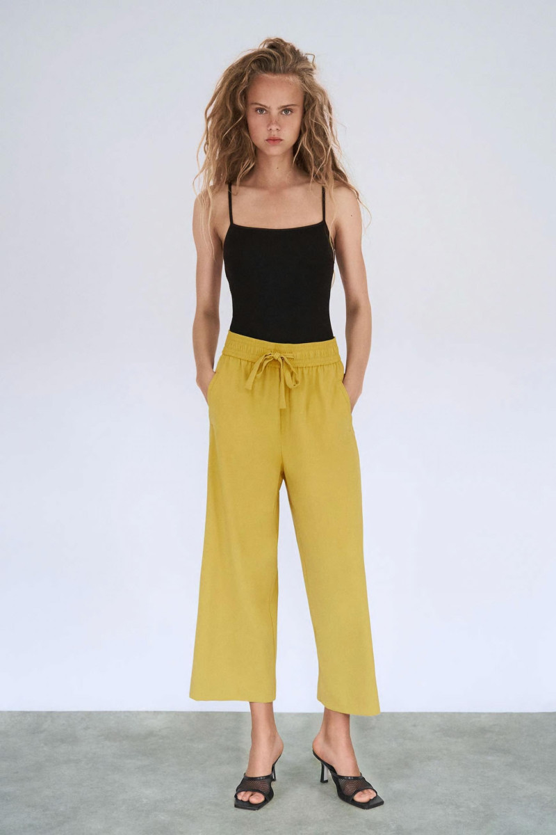 Olivia Vinten featured in  the Zara catalogue for Spring/Summer 2021