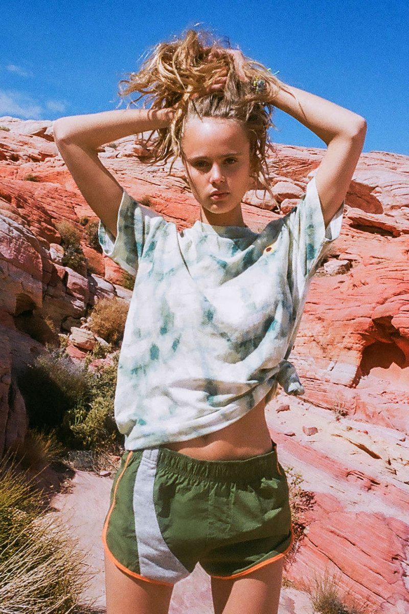 Olivia Vinten featured in  the Urban Outfitters lookbook for Summer 2021