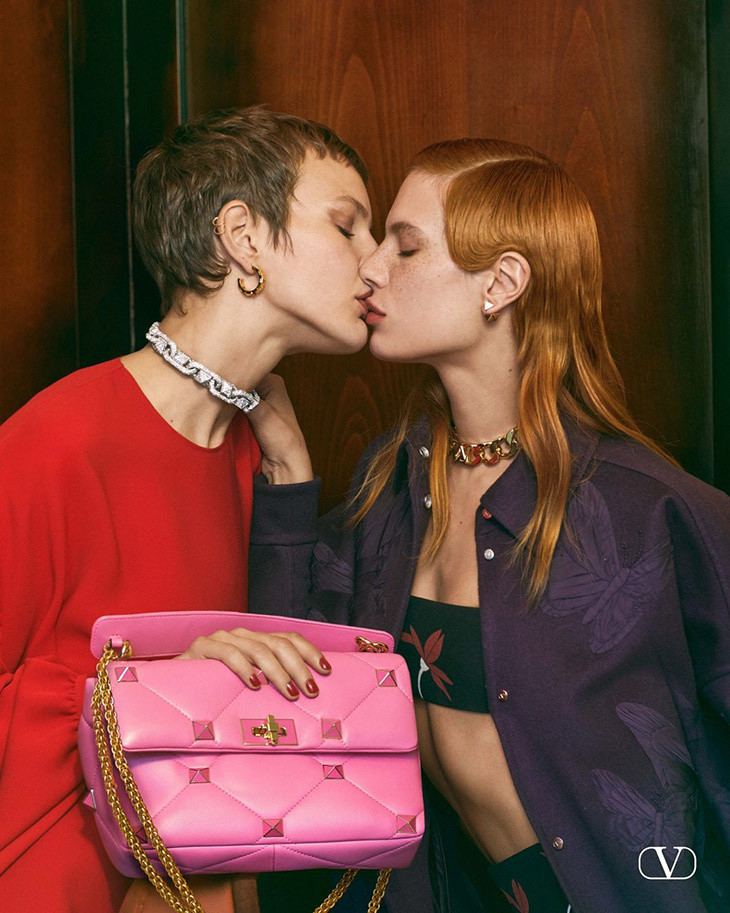 Valentino advertisement for Resort 2022