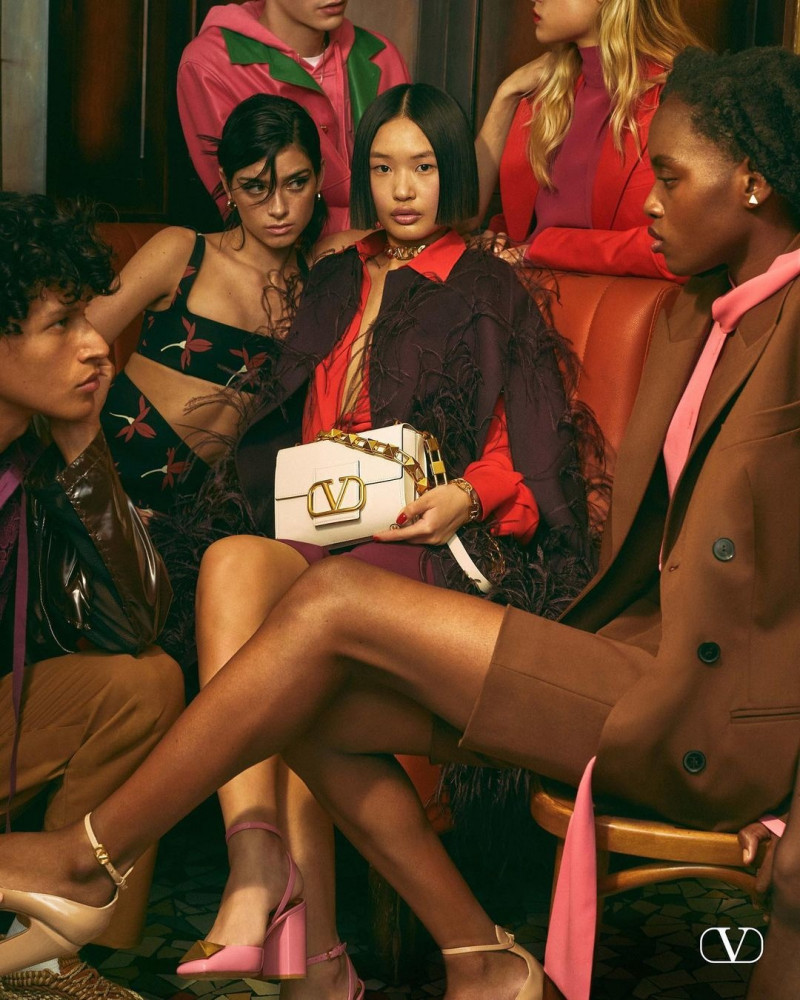 Magdaleno Delgado featured in  the Valentino advertisement for Resort 2022