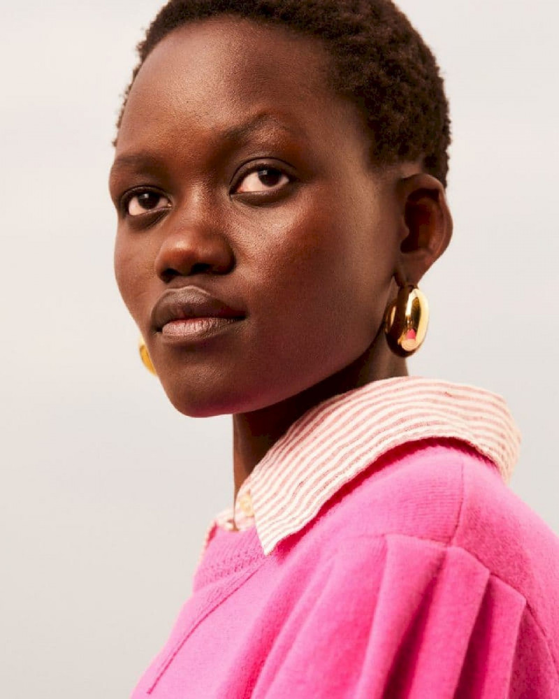 Caren Jepkemei featured in  the Étoile Isabel Marant advertisement for Autumn/Winter 2021