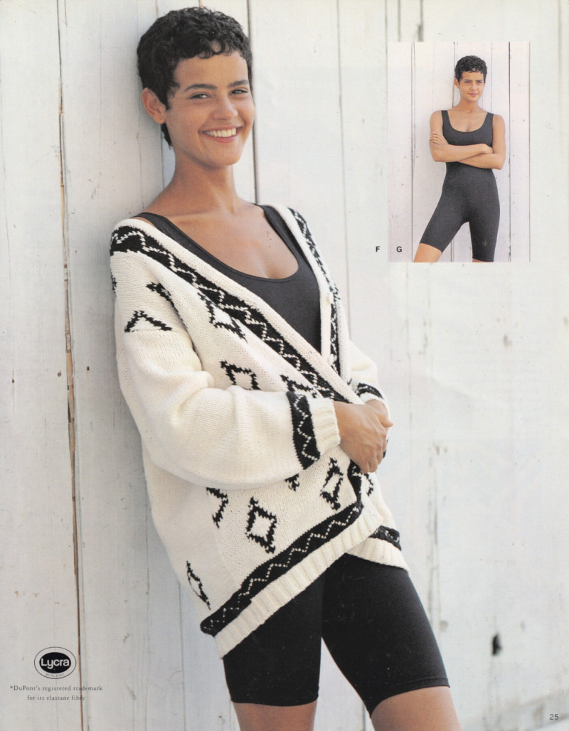 Nadege du Bospertus featured in  the Next catalogue for Spring/Summer 1991