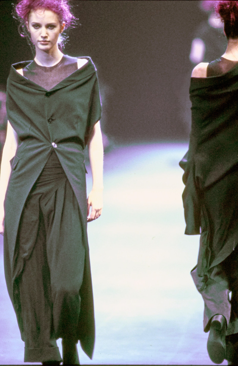 Cecilia Chancellor featured in  the Comme Des Garcons fashion show for Autumn/Winter 1992