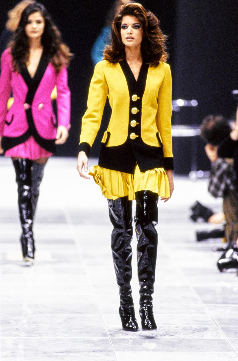 Versace fashion show for Autumn/Winter 1991