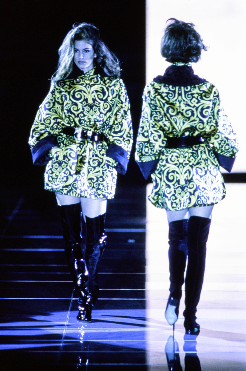 Versace fashion show for Autumn/Winter 1991