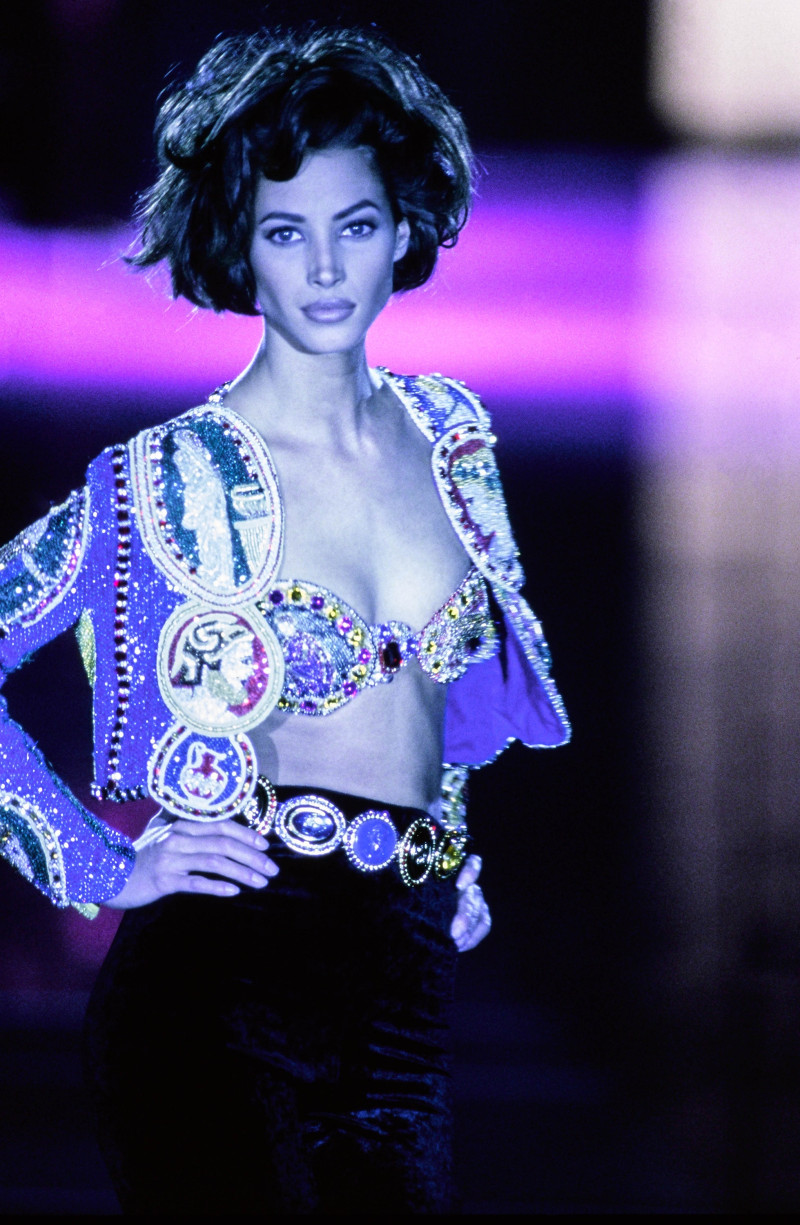 Versace fashion show for Autumn/Winter 1991