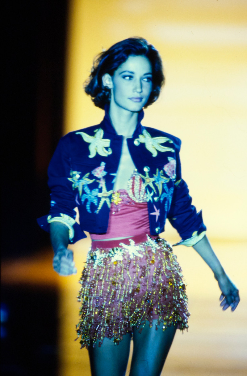 Versace fashion show for Spring/Summer 1992