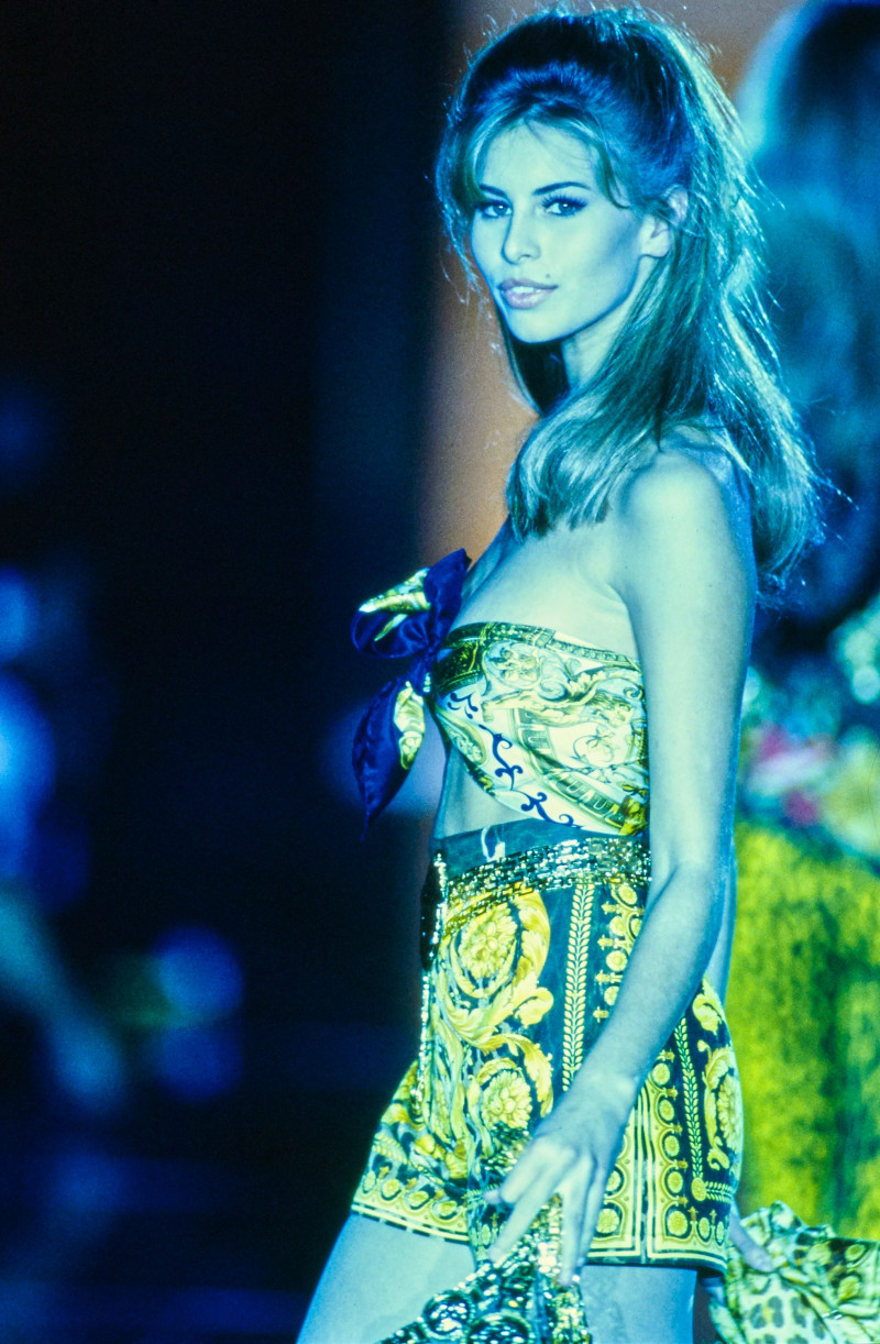 Versace fashion show for Spring/Summer 1992