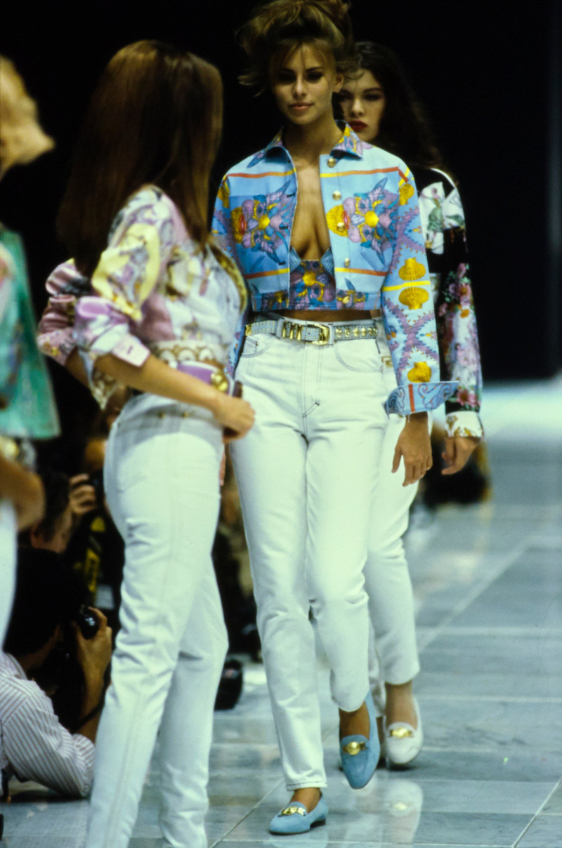 Versace fashion show for Spring/Summer 1992